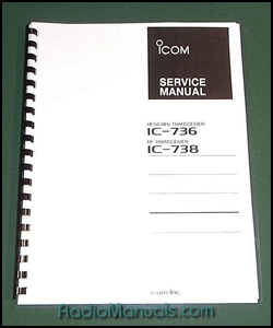 ICOM IC-736 Service Manual - Click Image to Close